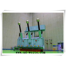 Three-Phase, Two or Three Windings, and on-Load Voltage Regulation Power Transformer for Power Supply